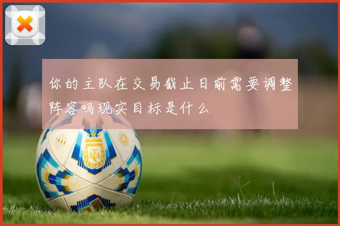 你的主队在交易截止日前需要调整阵容吗现实目标是什么